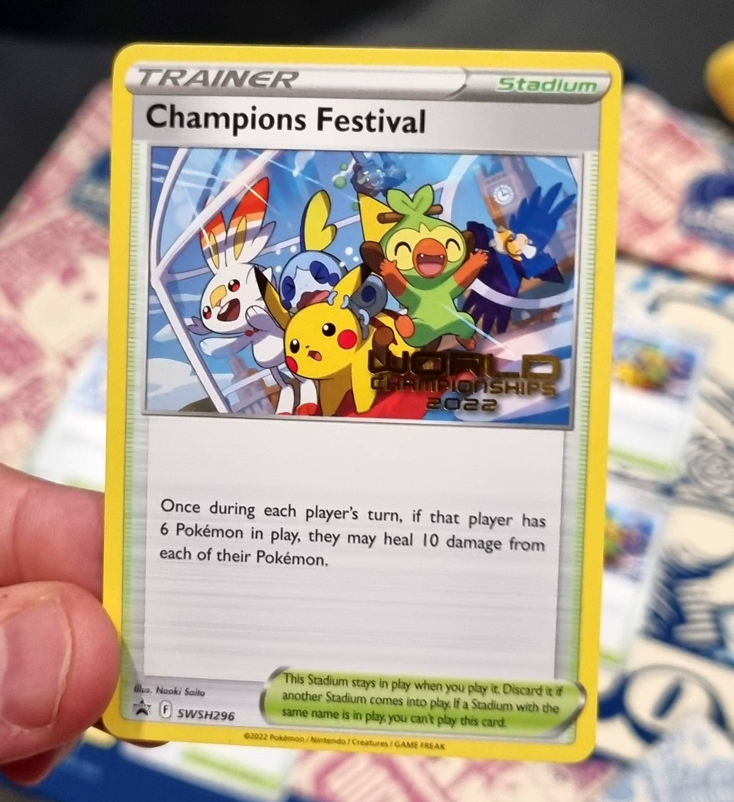 美品】ポケモンカード ポケカ チャンピオンズフェスティバル 2022