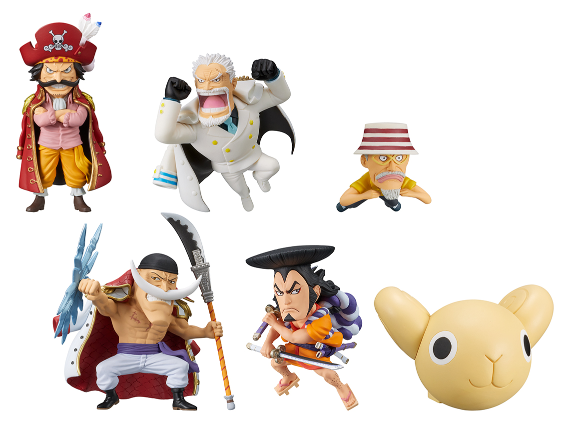 ワンピースDXFグラメン ワノ国3体セット 白ひげ おでん ロジャー