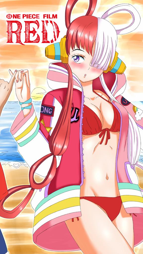 今日の落書き 続き #OP_FILMRED より #ウタ 顔回りを色々修正。 面白い