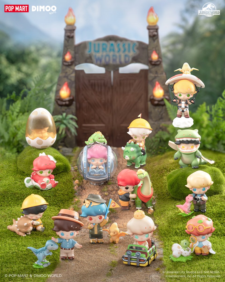 🆕💗🆕DIMOO ジュラシック ワールド シリーズ🆕🦖🆕 DIMOO（ディムー