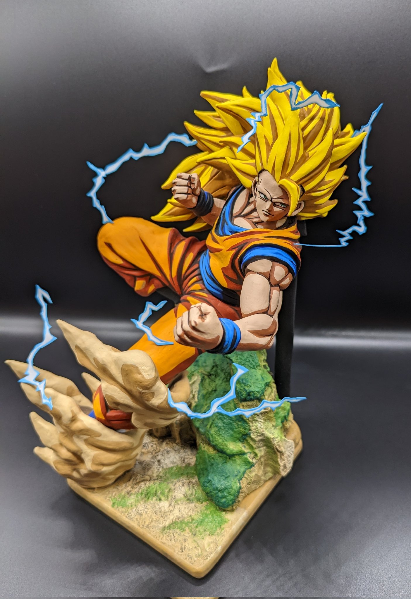 Neo kong スーパーサイヤ人3 孫悟空 クリア髪パーツ付 studio Neo kong