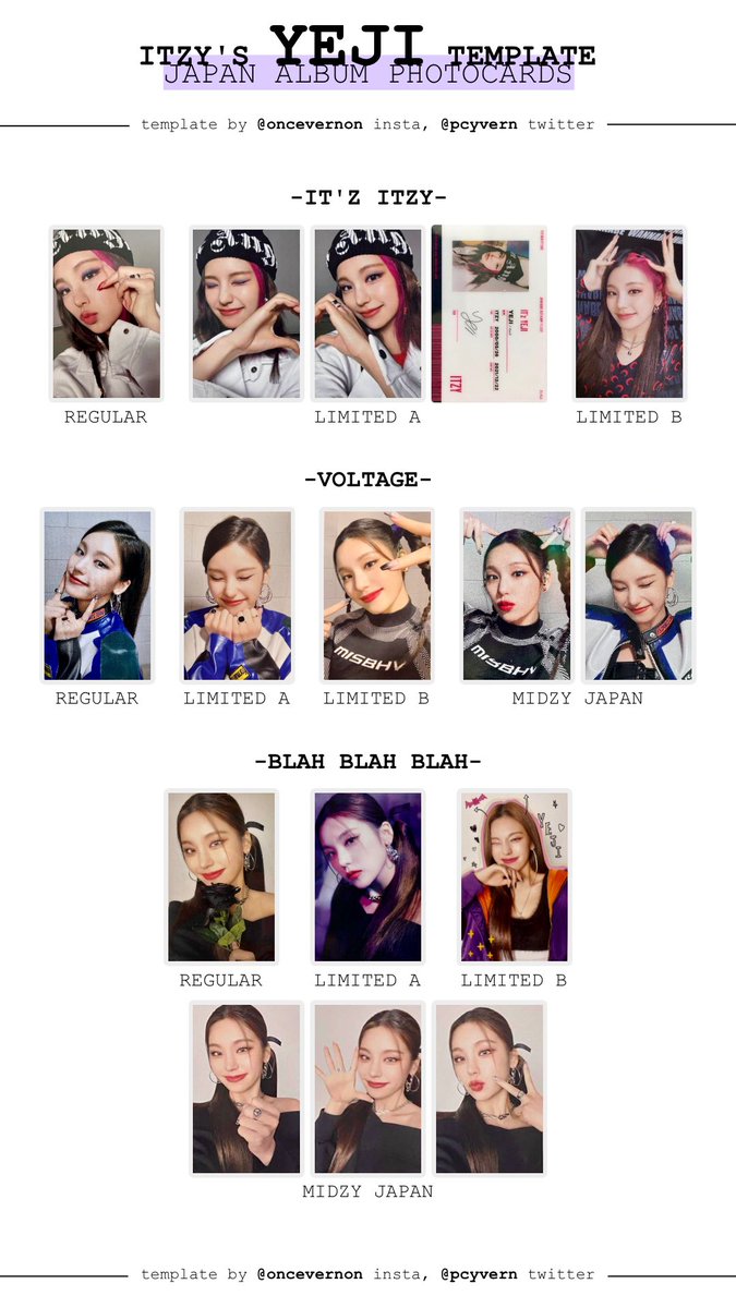 当選書付き 】ITZY Blah 直筆 サイン 入り チェキ Yeji イェジ 当選書