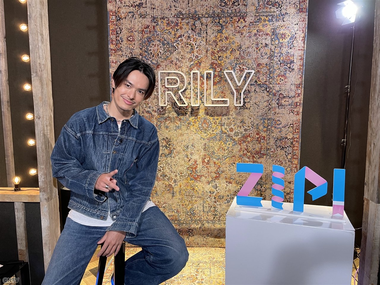 今市隆二 RILY デニムバケットハット（M） 三代目JSB 今市隆二 RILY