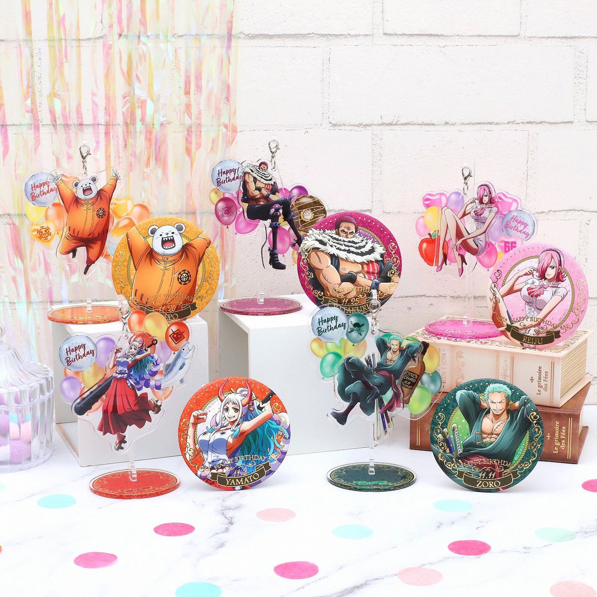 明日発売】 11月が誕生月であるゾロ、ヤマト、ベポ、カタクリ