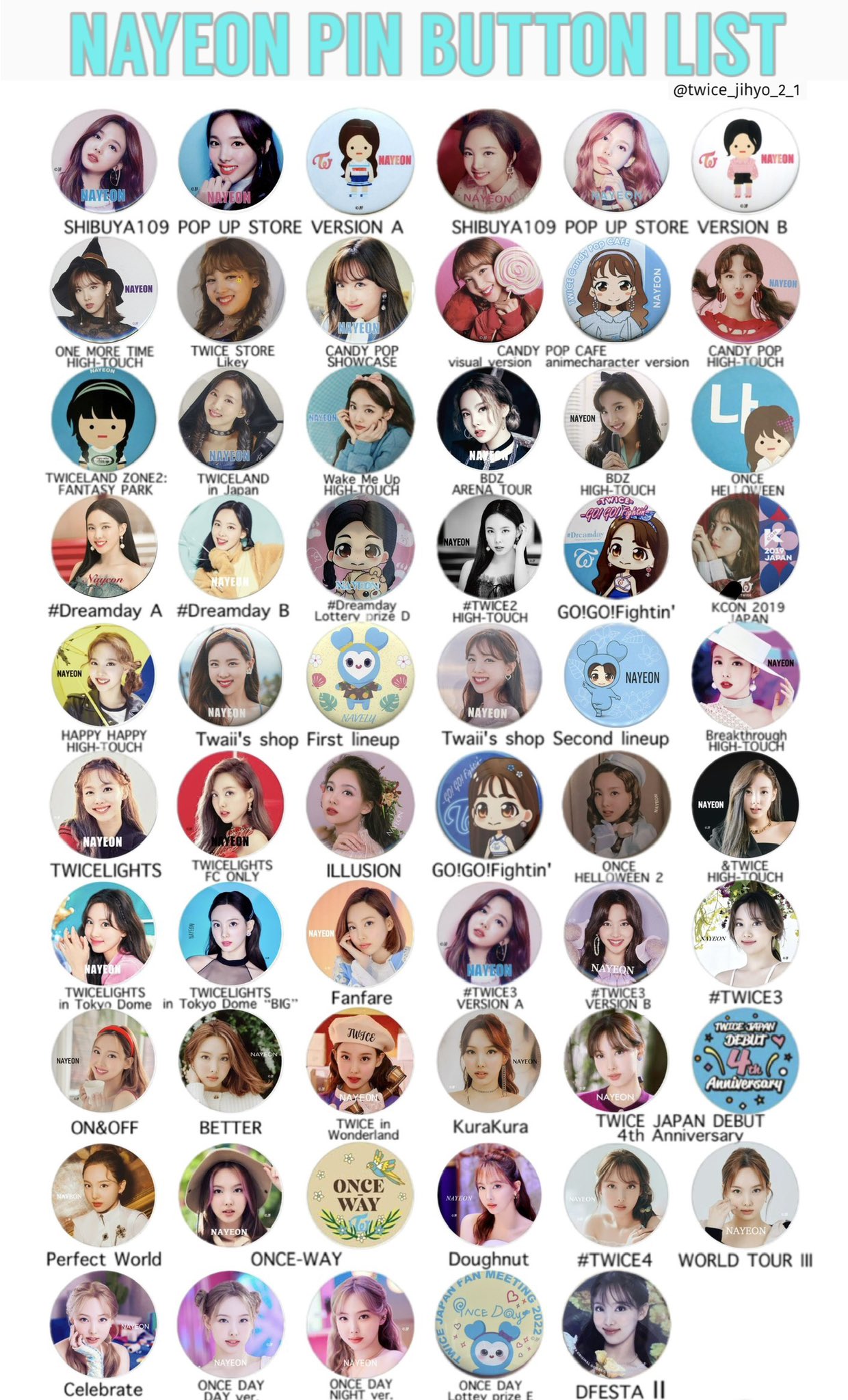 TWICE ジョンヨン サイン 缶バッジ TWICE ジョンヨン 缶バッチ 商品