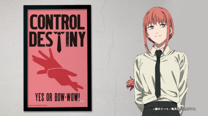 100枚限定 受注生産 シリアル付き チェンソーマン マキマ 活版印刷