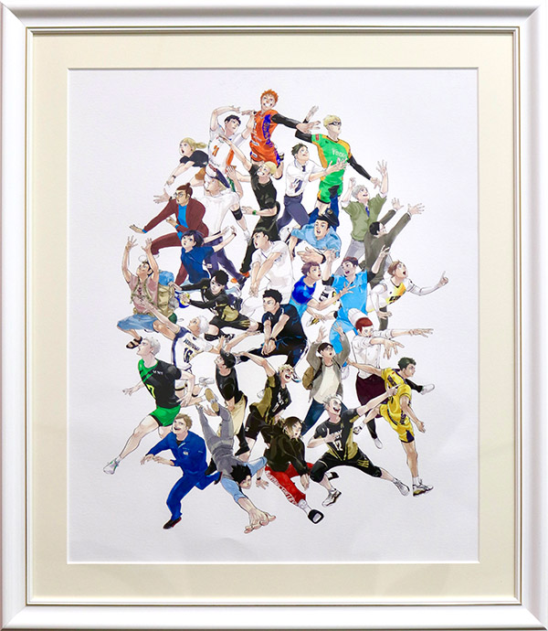 最終値下】ハイキュ‼︎ 額装高精細複製原画 【公式通販】