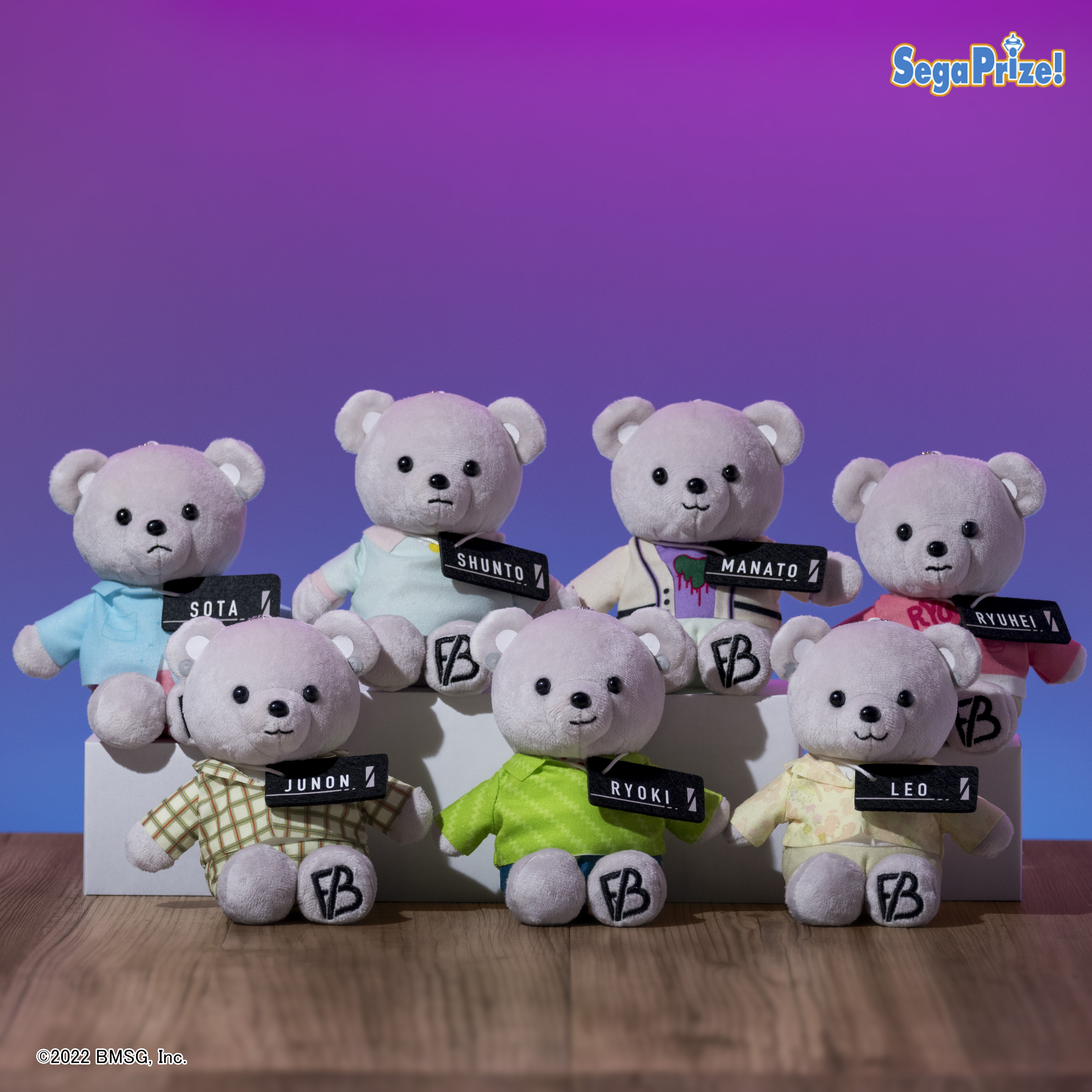 BE:FIRSTくまぬいぐるみ ～Bye-Good-Bye～ コンプリートセット