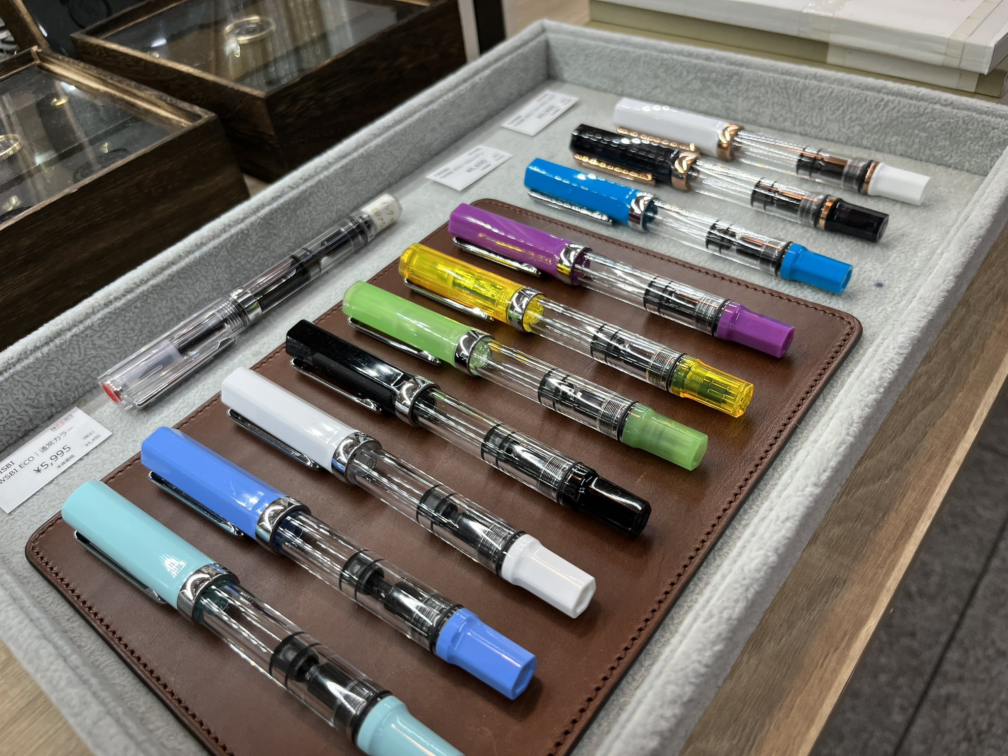 工房楔 黒柿孔雀杢 野原工芸パープルハート(期間限定)