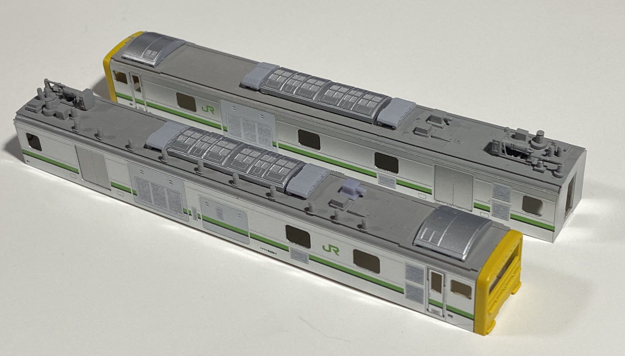 特製加工品 Nゲージ 模型工房パーミルDEC741 動力付き2両セット 特製