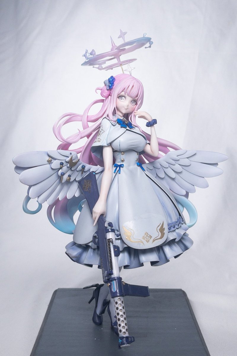 ブルーアーカイブ 聖園ミカ フィギュア ガレージキット 塗装済み完成品