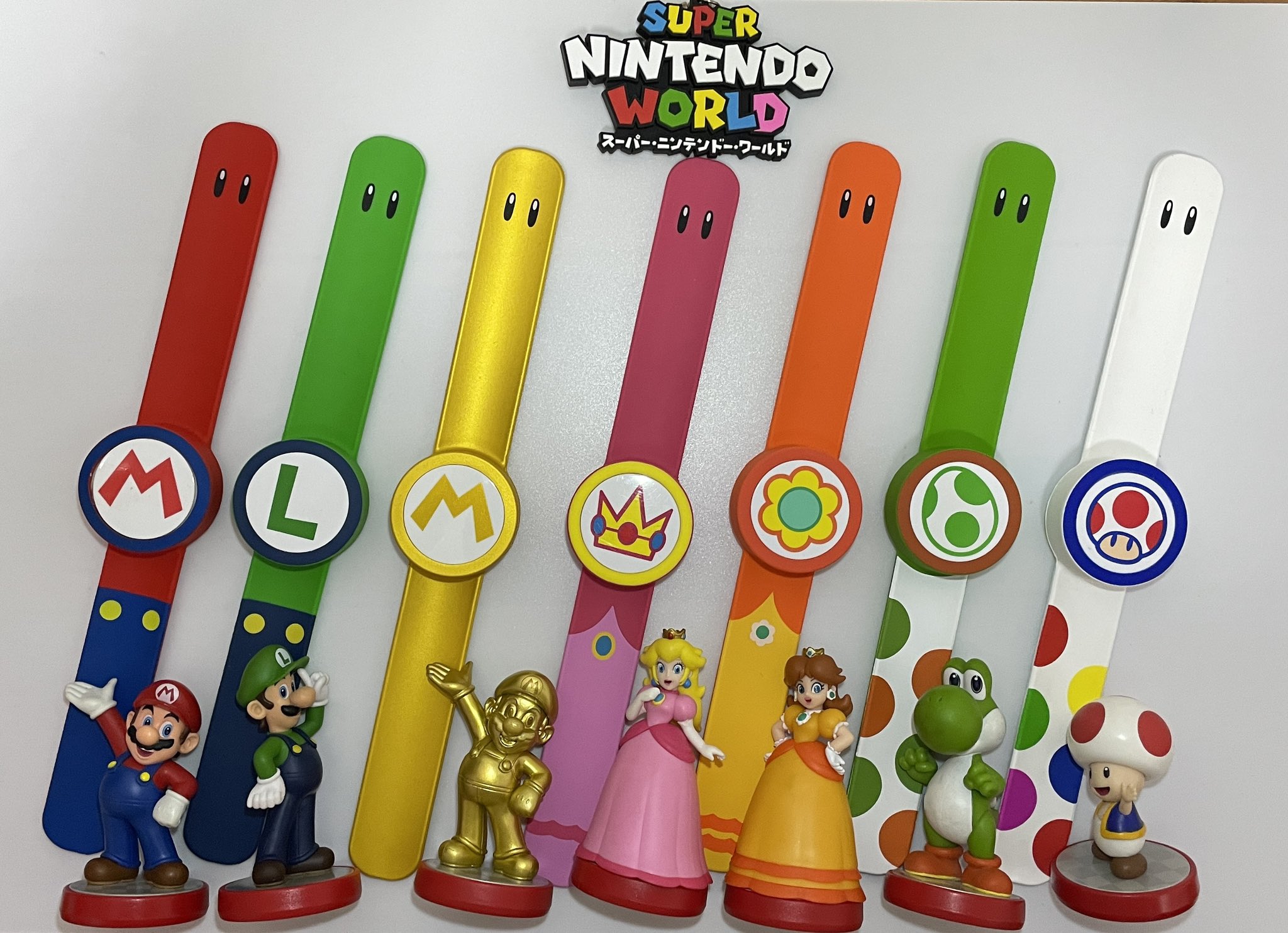 USJ パワーアップバンド4本セット USJ マリオ パワーアップバンド 4本