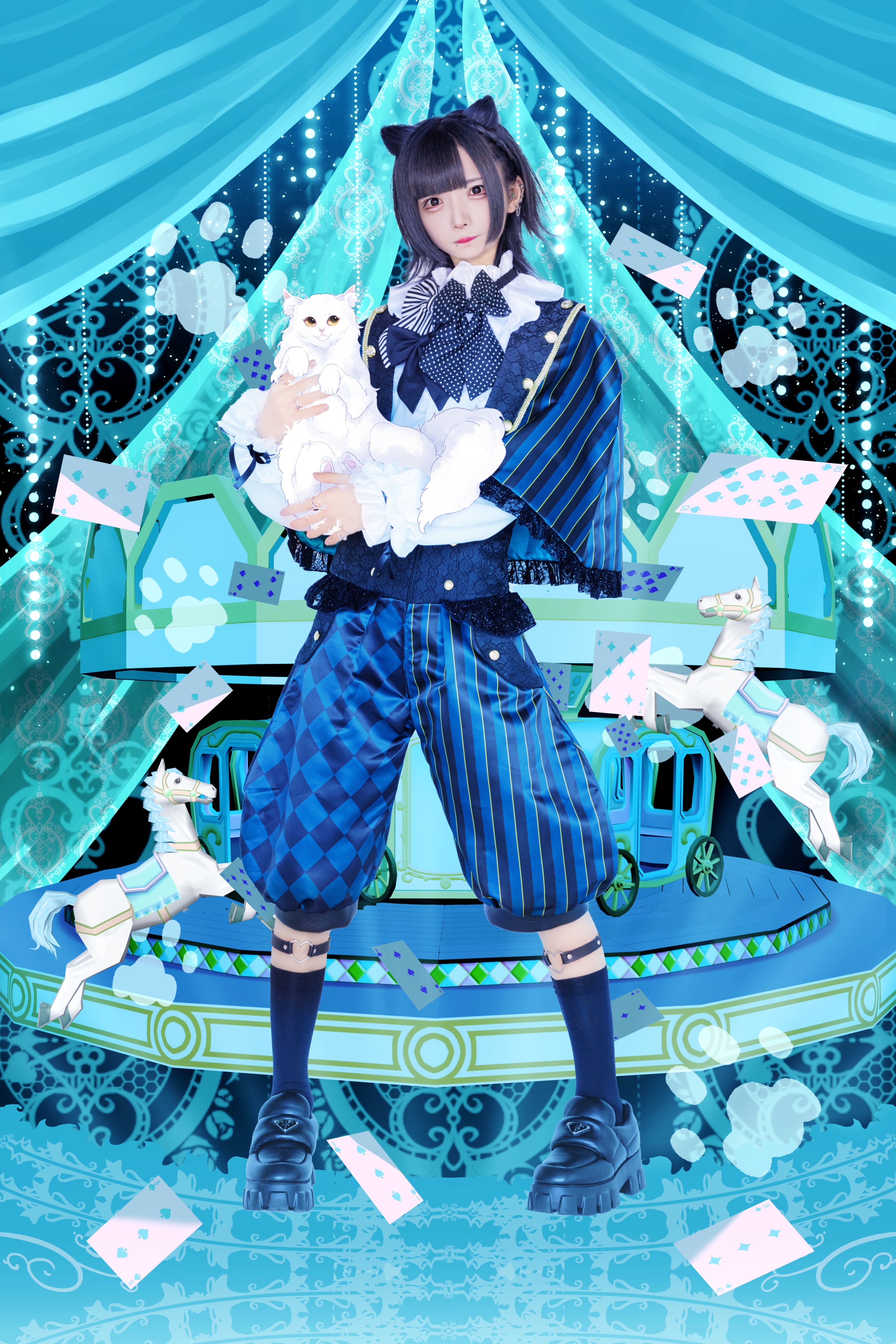 夢喰NEON ゆら ピンチェキ 夢喰neon ゆら チェキ 新衣装ランダムチェキ