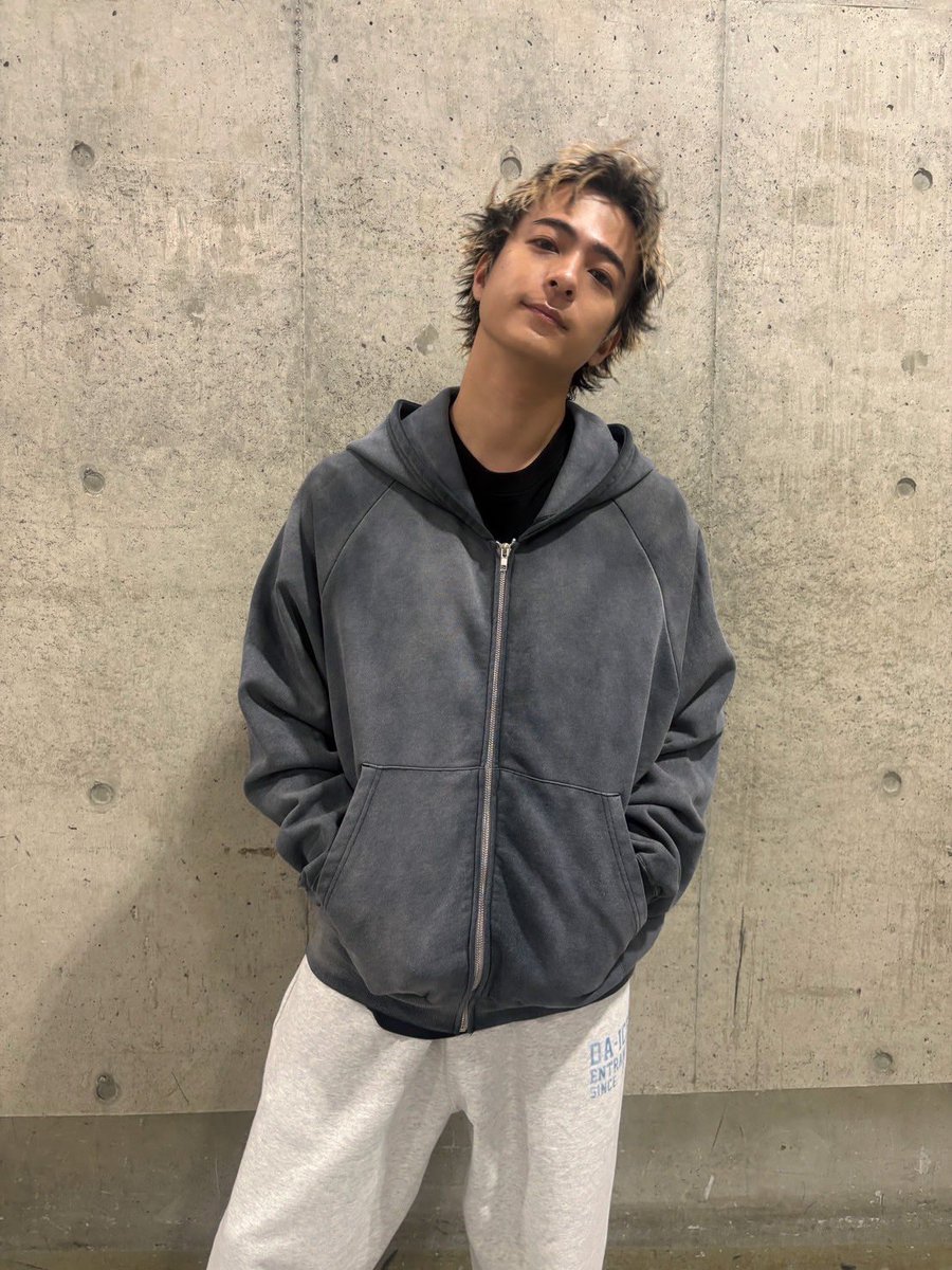 FJ×Da-iCEコラボフーディーセットアップ Da-iCE Fade Zip Hoodie(blue)