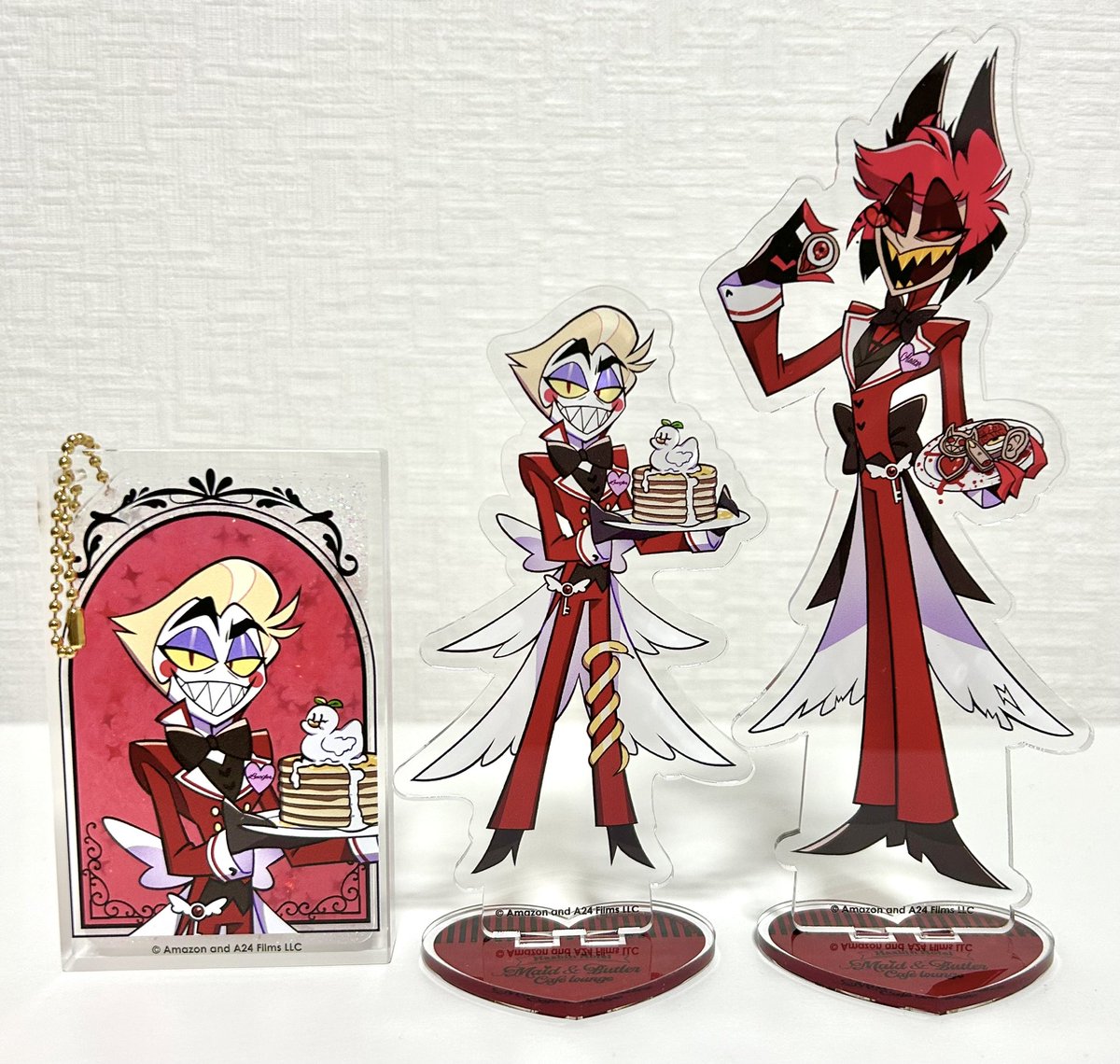 やっとハズビンカフェのアクスタ受け取れた！めちゃくちゃ可愛い