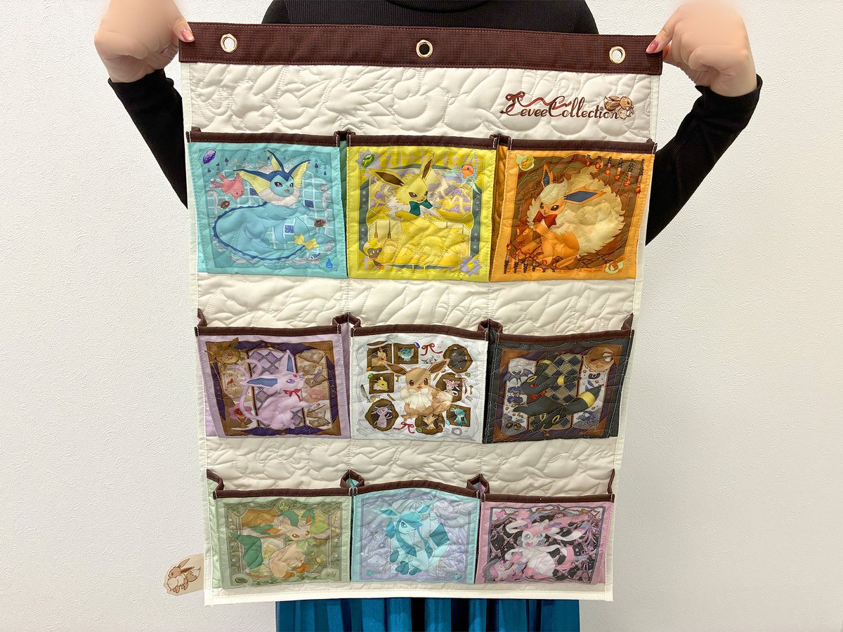 イーブイコレクション ウォールポケット&ぬいぐるみ9種セット ポケモン