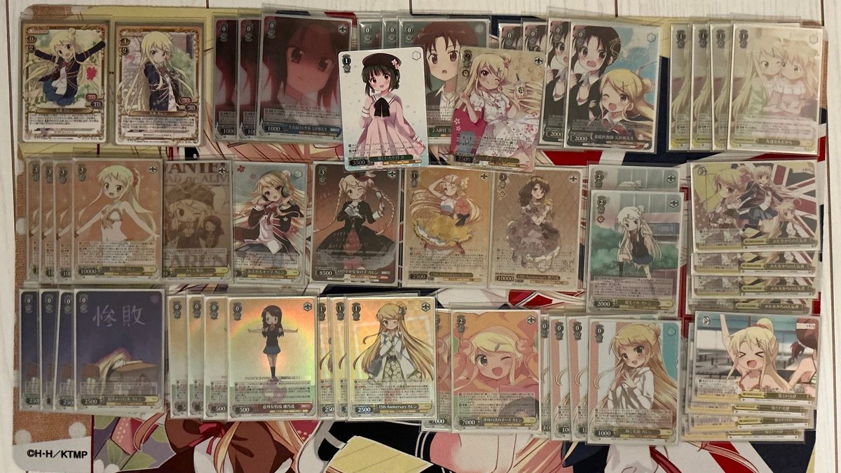 ヴァイスシュヴァルツ バンドリ CXチャレンジ 優勝&ベスト4賞 ヴァイス