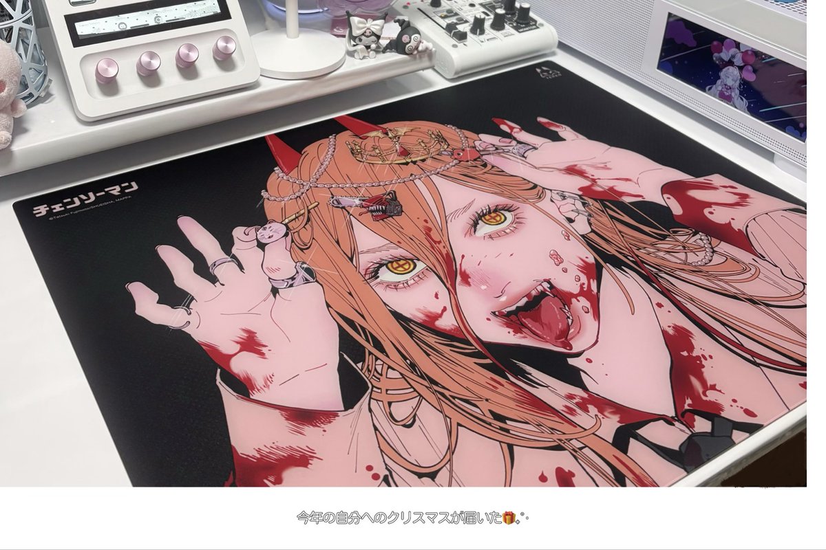 じゃじゃん！！！ 今年はクリスマスプレゼントに ガラスマウスパッドを