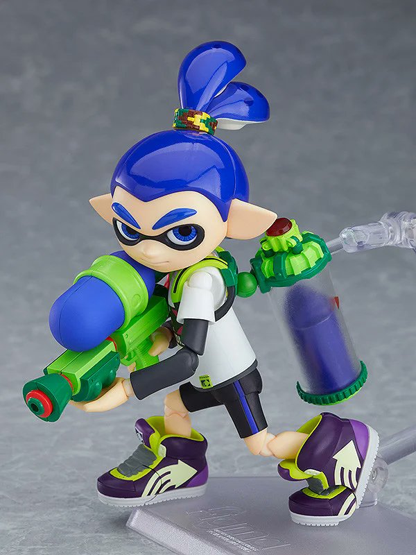 figma Splatoon ボーイ DXエディション」と「figma テンタクルズ」の