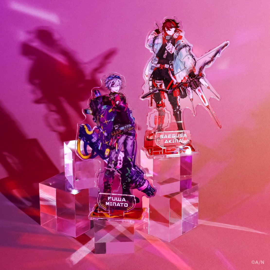 NIJISANJI Stun Mode Type：Fuwa＆Saegusa グッズ紹介①】 ケミカルな