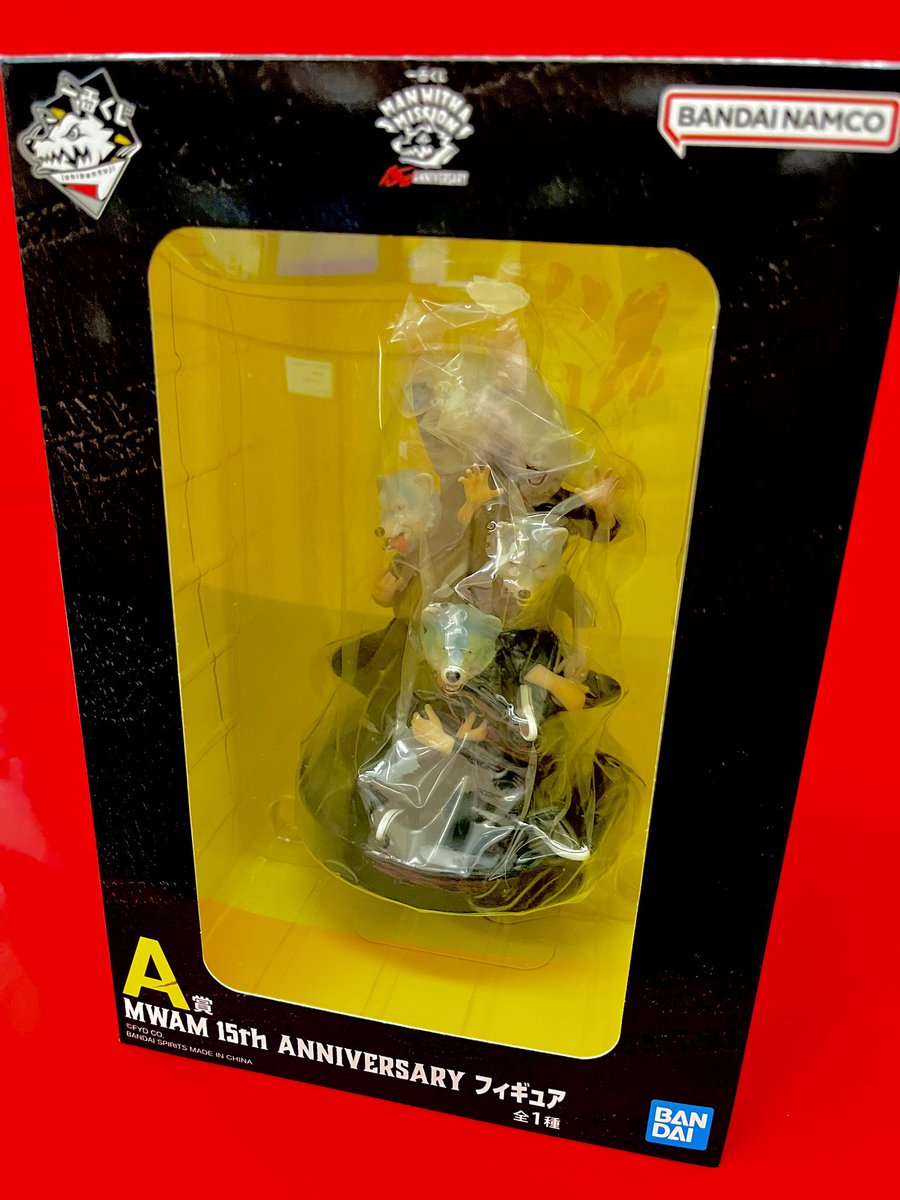 MWAM MAN WITH A MISSION 15周年一番くじ🎯！ 店頭に届いたので🅰️賞