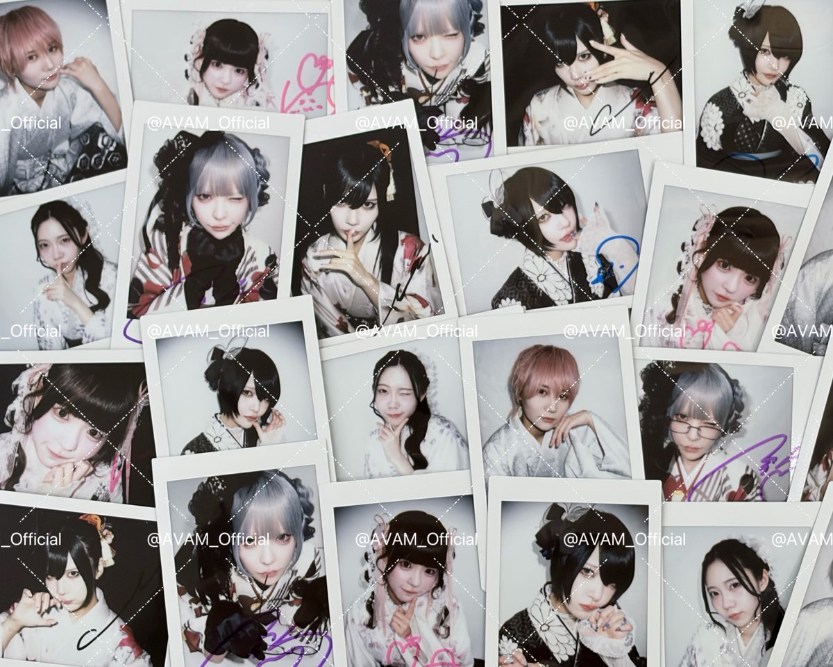 🎍🐴#AVAM ランチェキ販売情報🐴🎍 ランダムチェキ 袴ver. ❤︎1枚1set