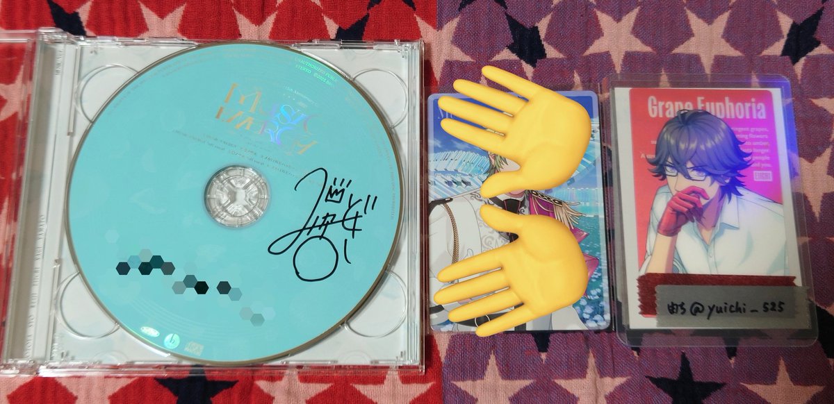 うたプリ 15th AnniversaryCD 直筆 サイン 那月 LOVE 交換】うたプリ