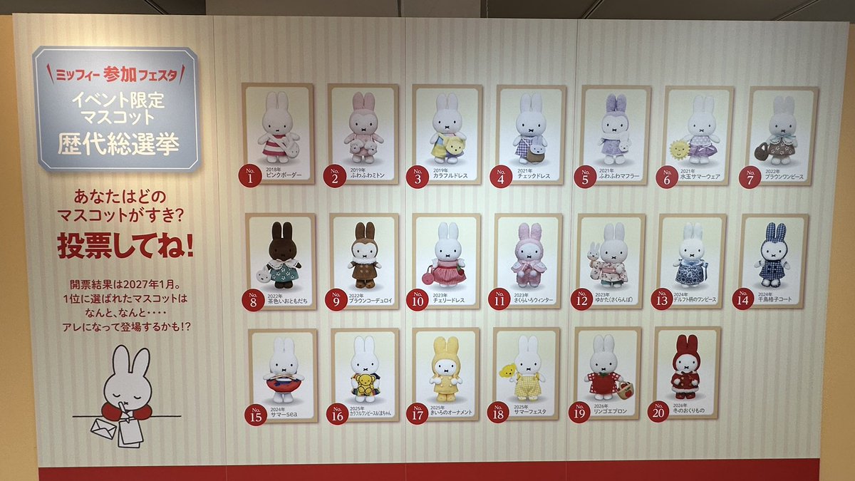 リンゴエプロンマスコット zakkaフェスタ ミッフィーzakkaフェスタ