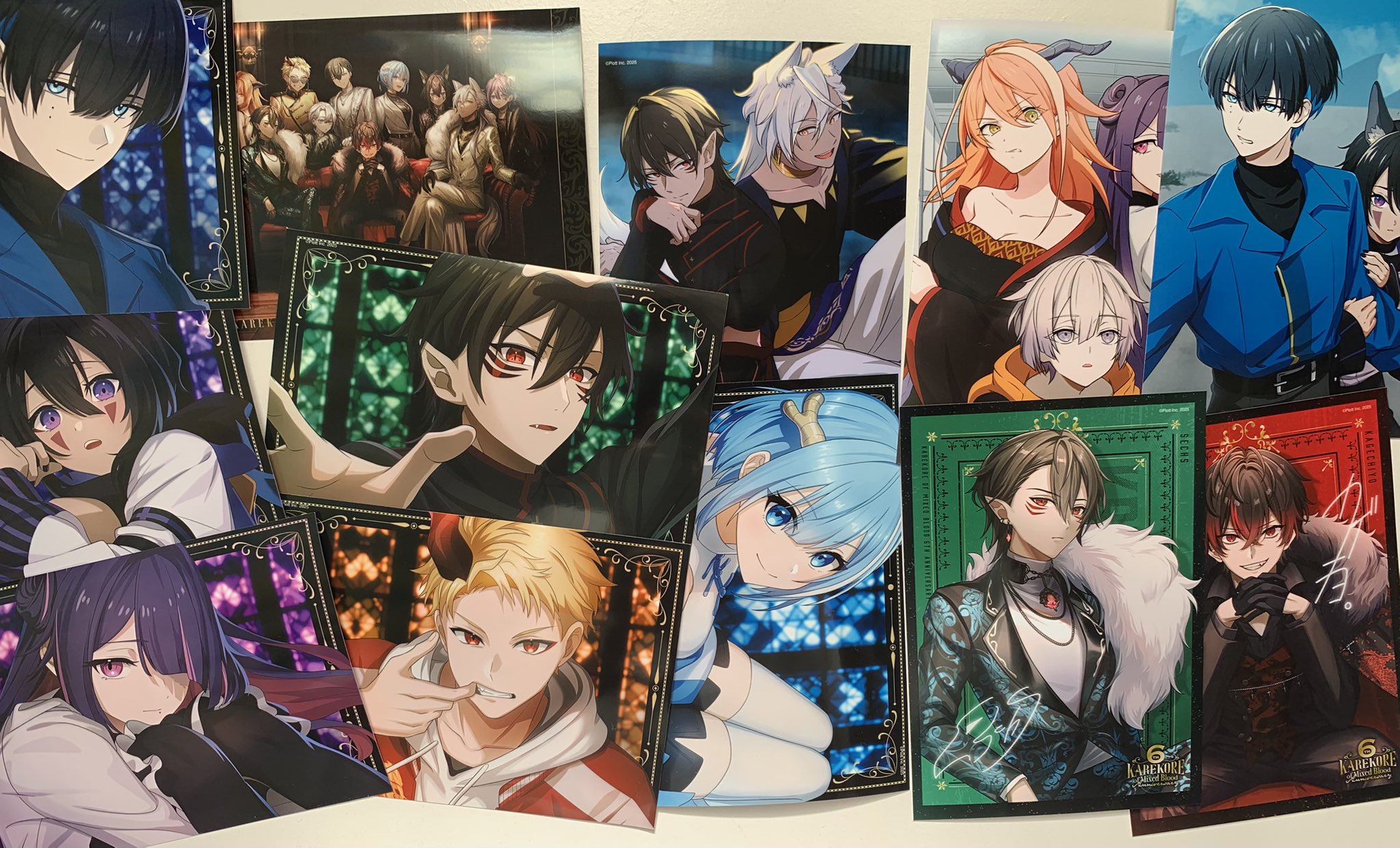 混血のカレコレ 6周年 ブロマイド 6枚セット 混血のカレコレ【公式】 on X