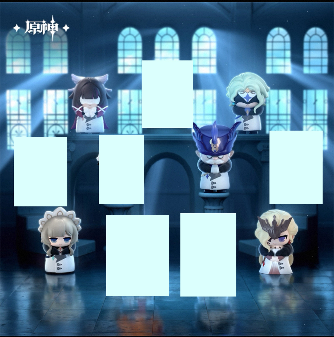 原神 ファデュイ フィギュア 淑女 原神 ファデュイ 執行官 フィギュア