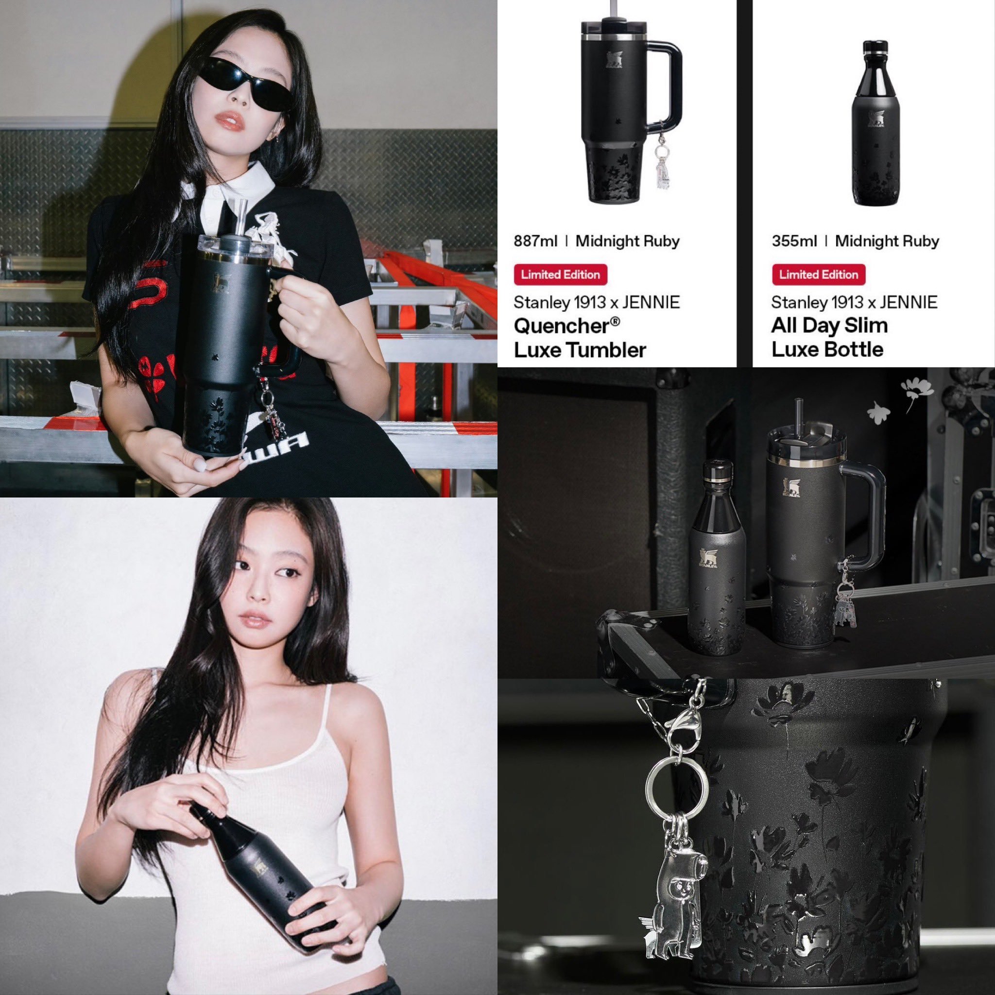 Blackpink Jennie × セール Stanley1913 限定タンブラー 完売必至