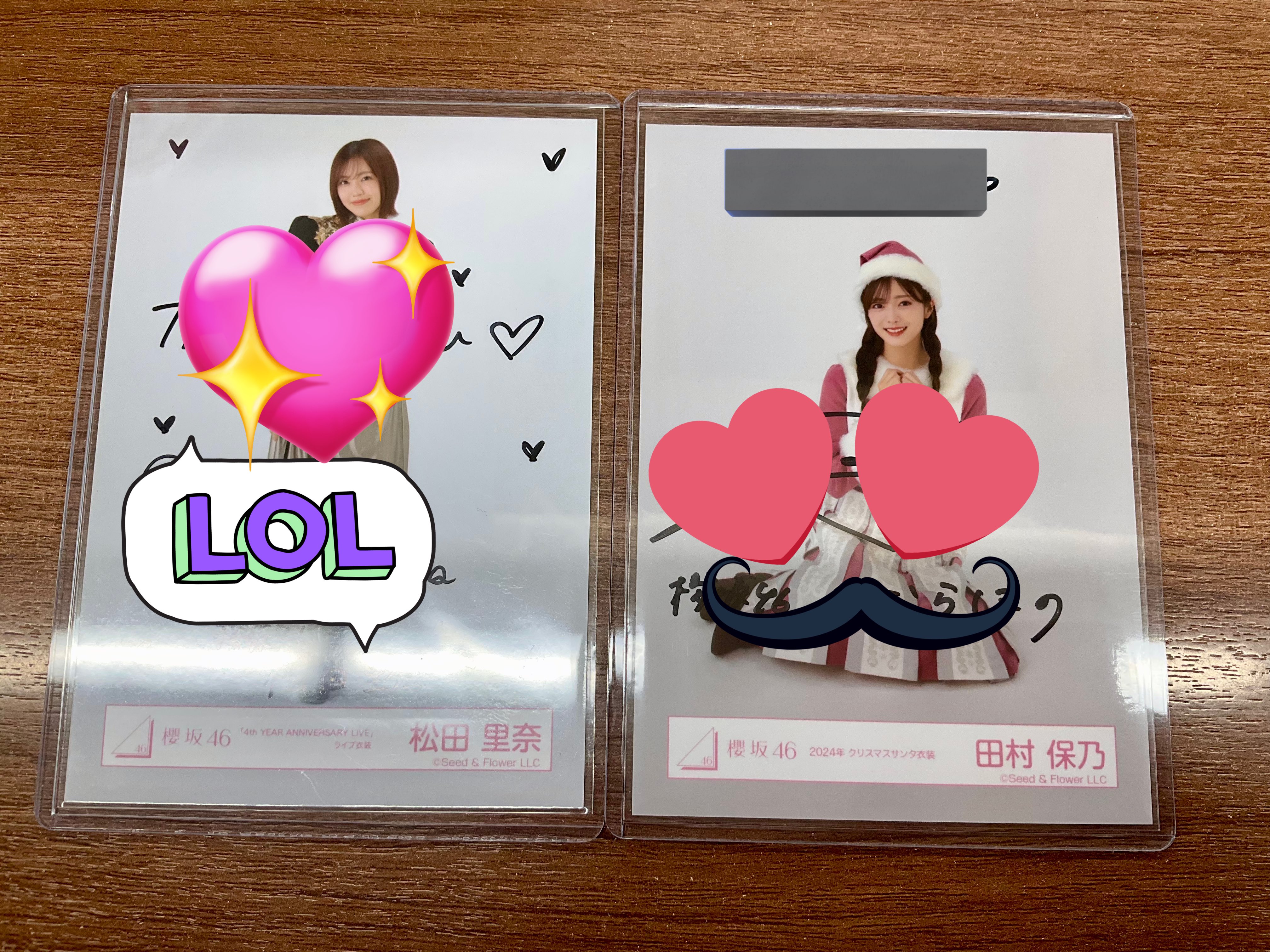 田村保乃 櫻坂46 直筆サイン入りチェキ