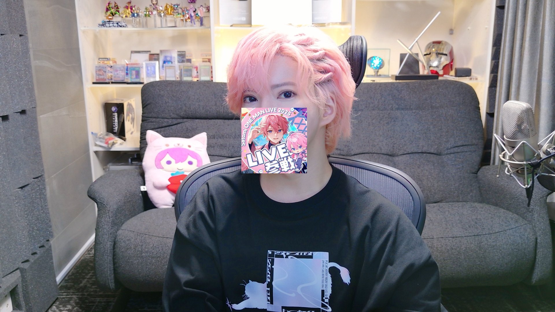 さとみくん ワンマン アップグレード特典グッズ VIP Tシャツ(PINK) S's