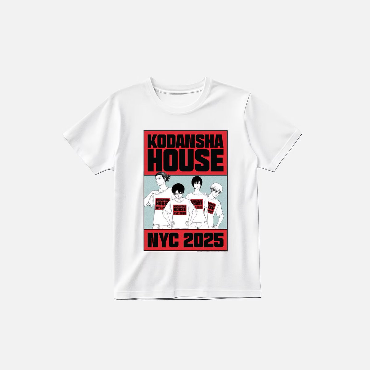 海外限定 進撃の巨人 KODANSHA HOUSE NYC 2025 ポスター Kodansha