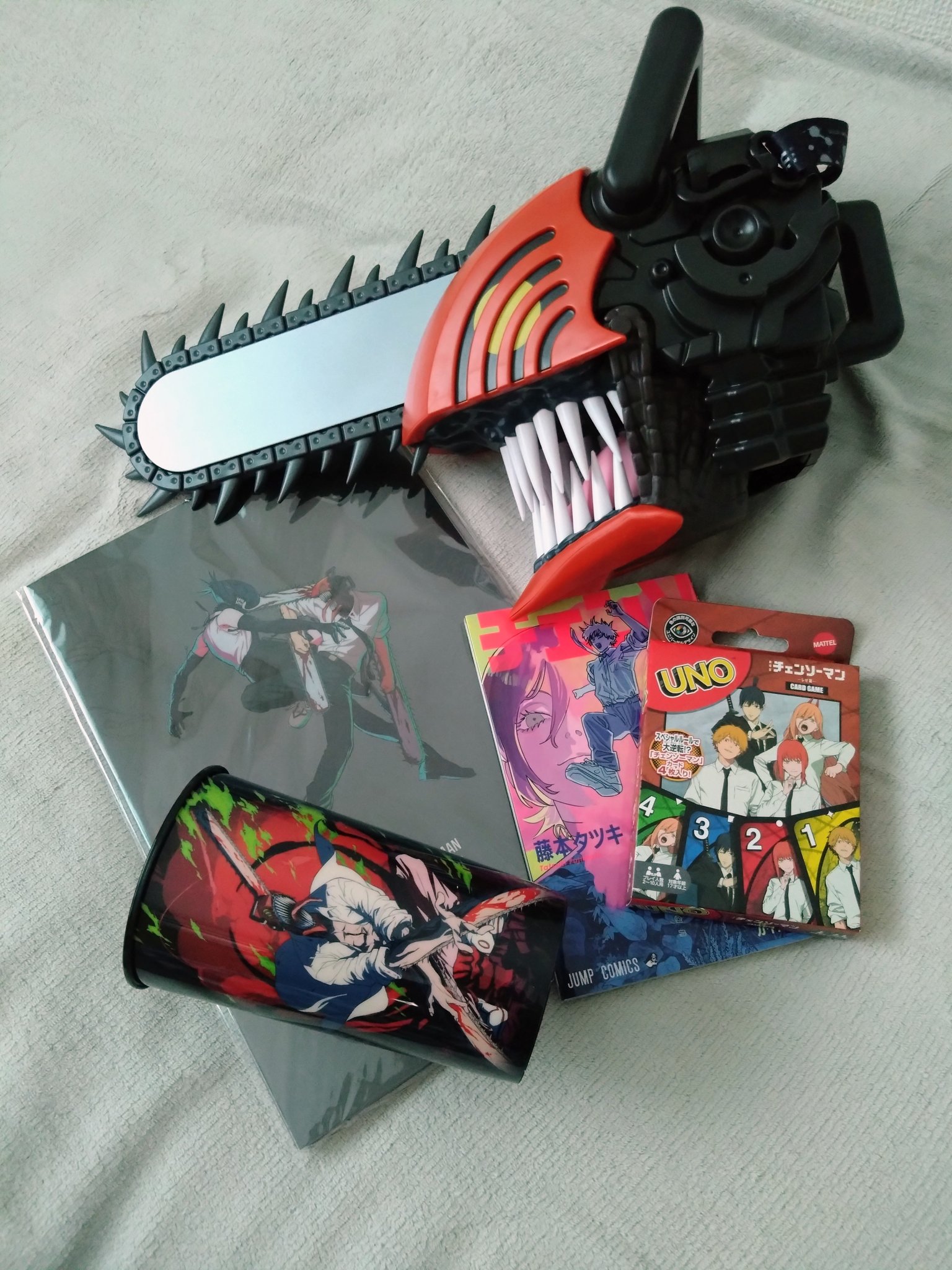 3個セット チェンソーマン ポップコーンバケツ ヘッド型 デンジ レゼ編