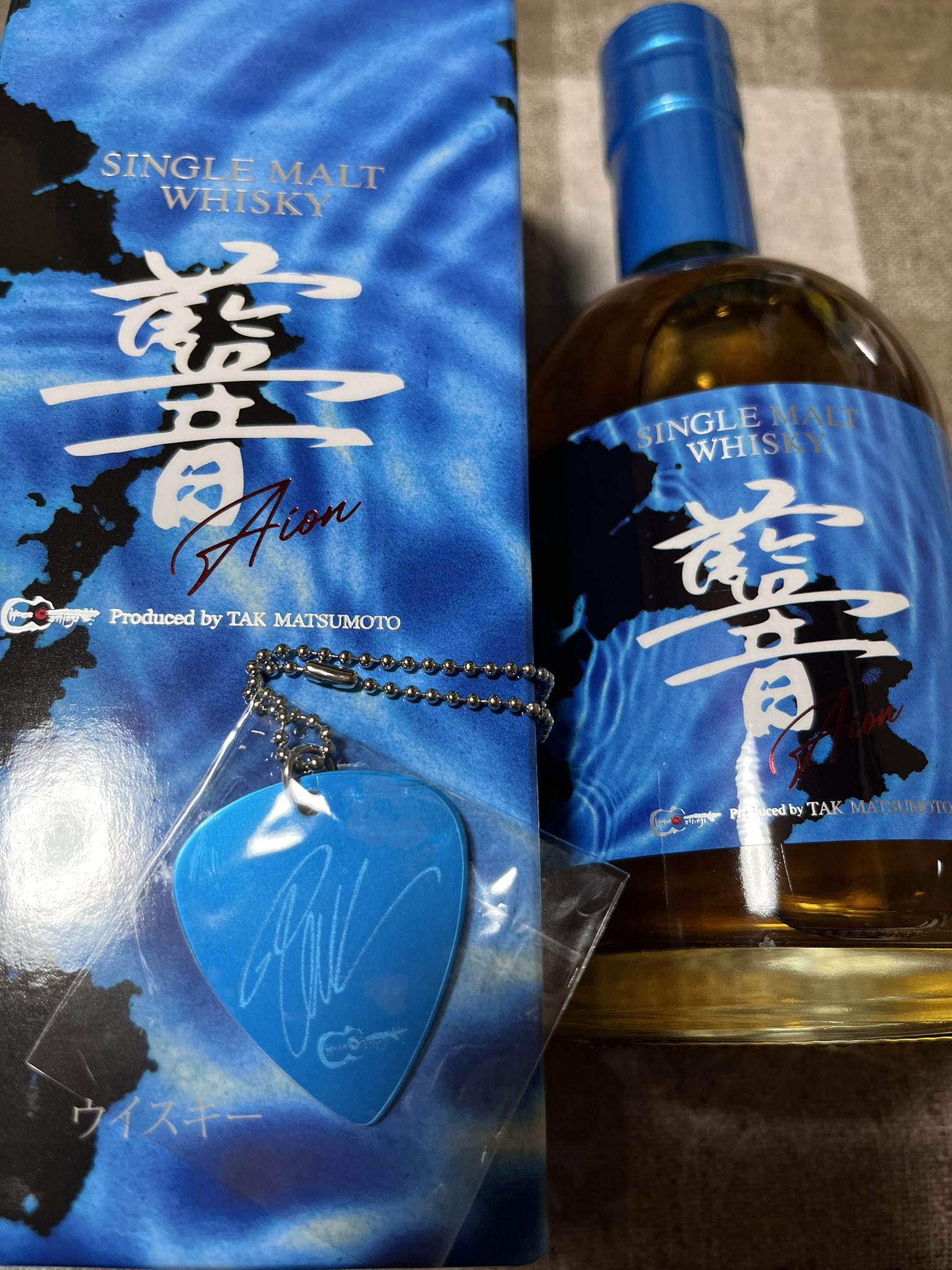 松本孝弘 SINGLE MALT WHISKEY「藍音/AION」 松本孝弘 シングルモルト