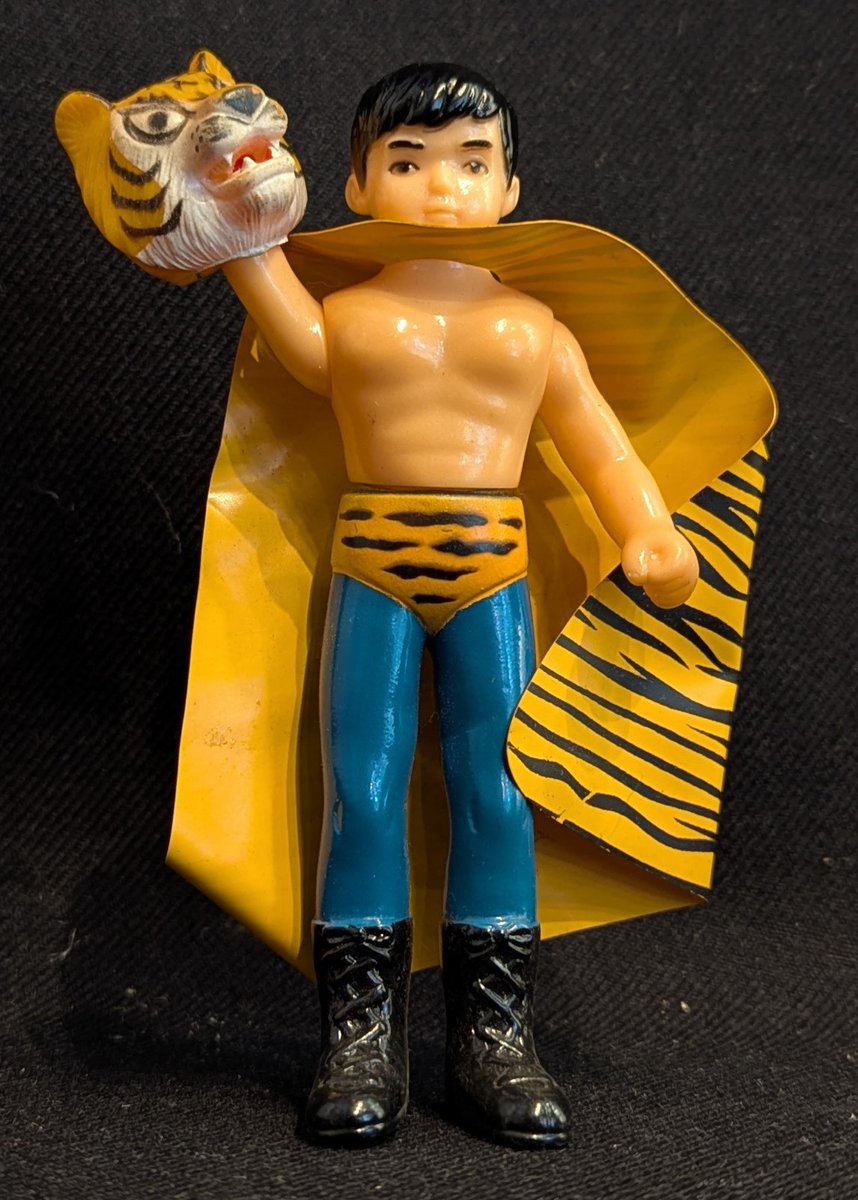 ⚠️いっこう 非売品 タイガーマスク わるものレスラー 当時物 中嶋