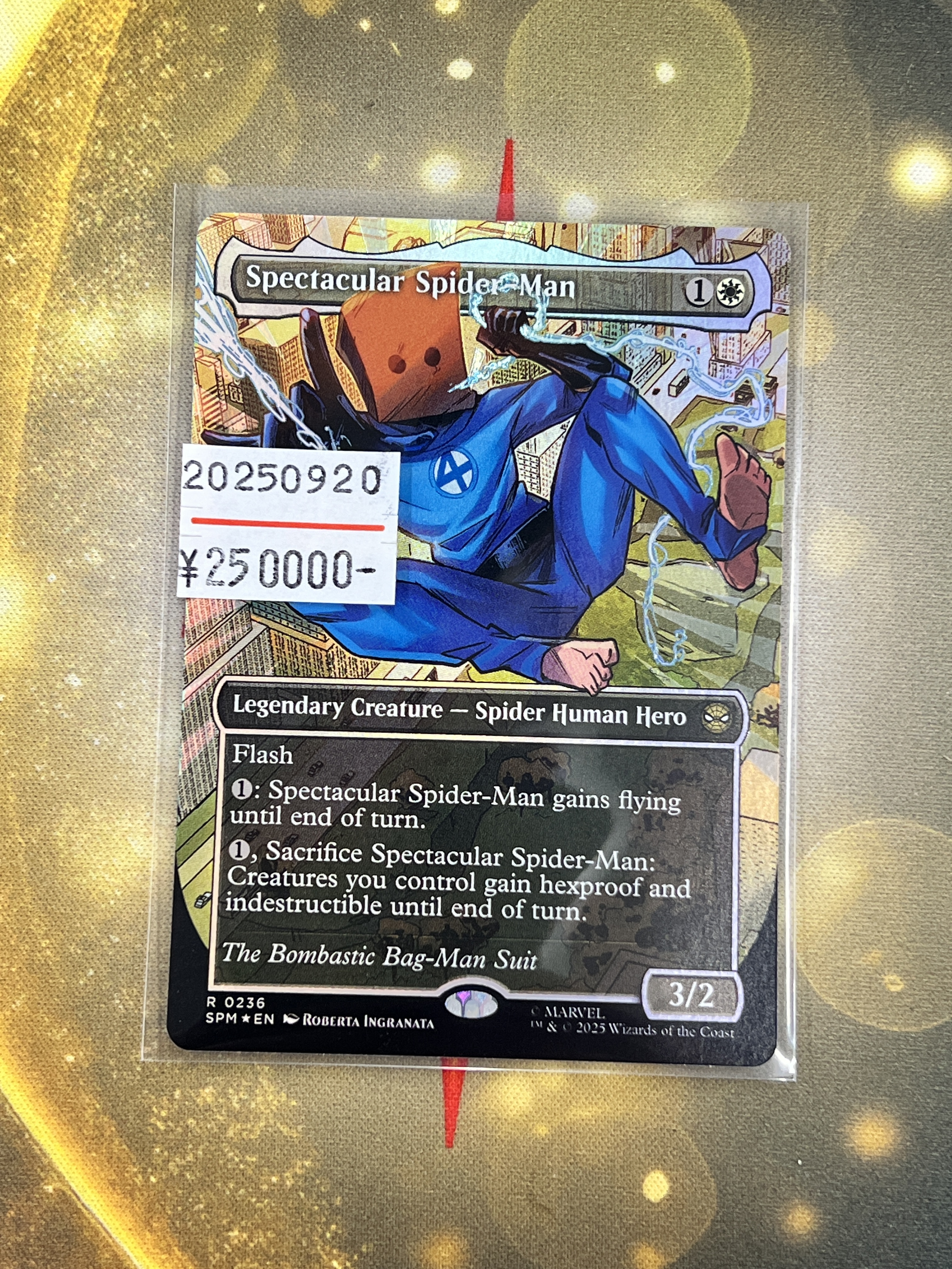 テクスチャー・Foil スペクタキュラー・スパイダーマン