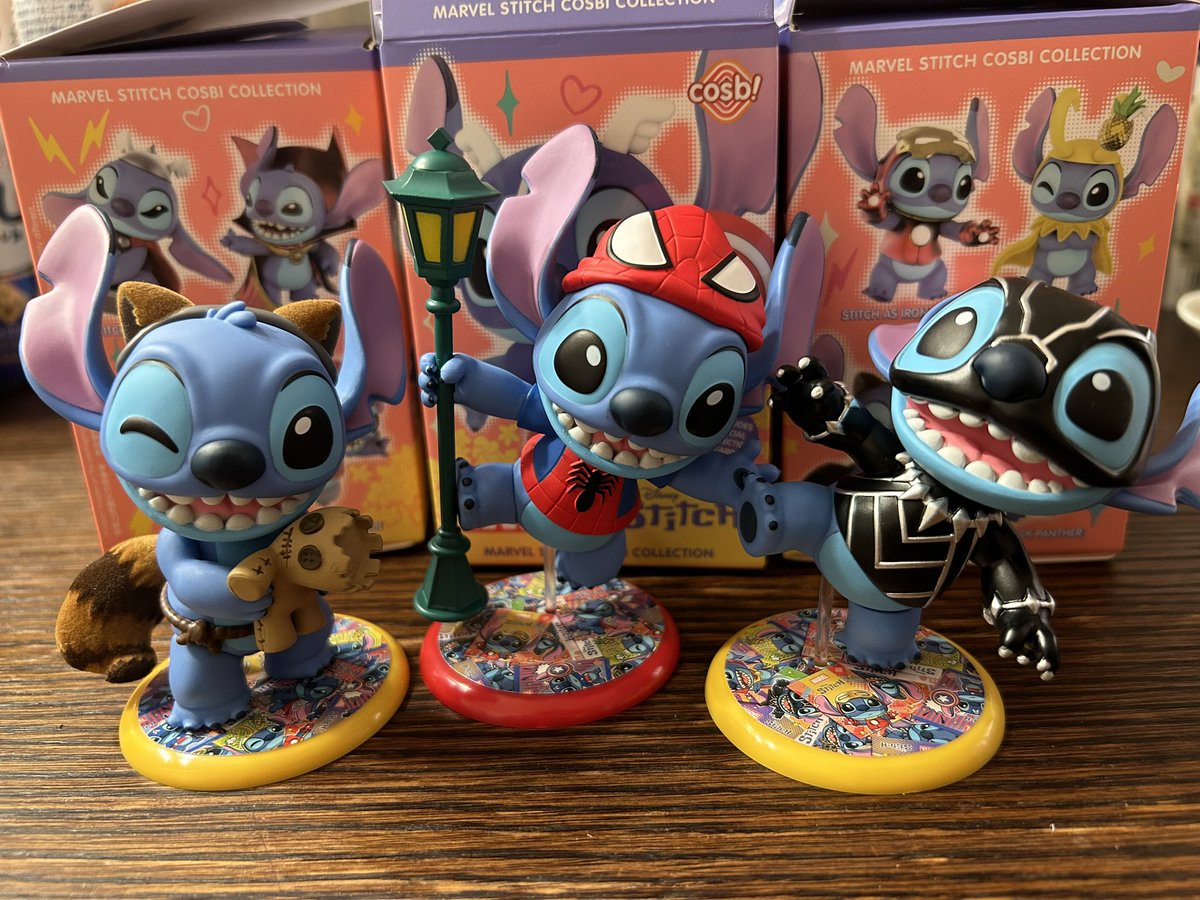 cosbi MARVEL×STITCH BOX 完全未開封 シュリンク付き cosbi MARVEL