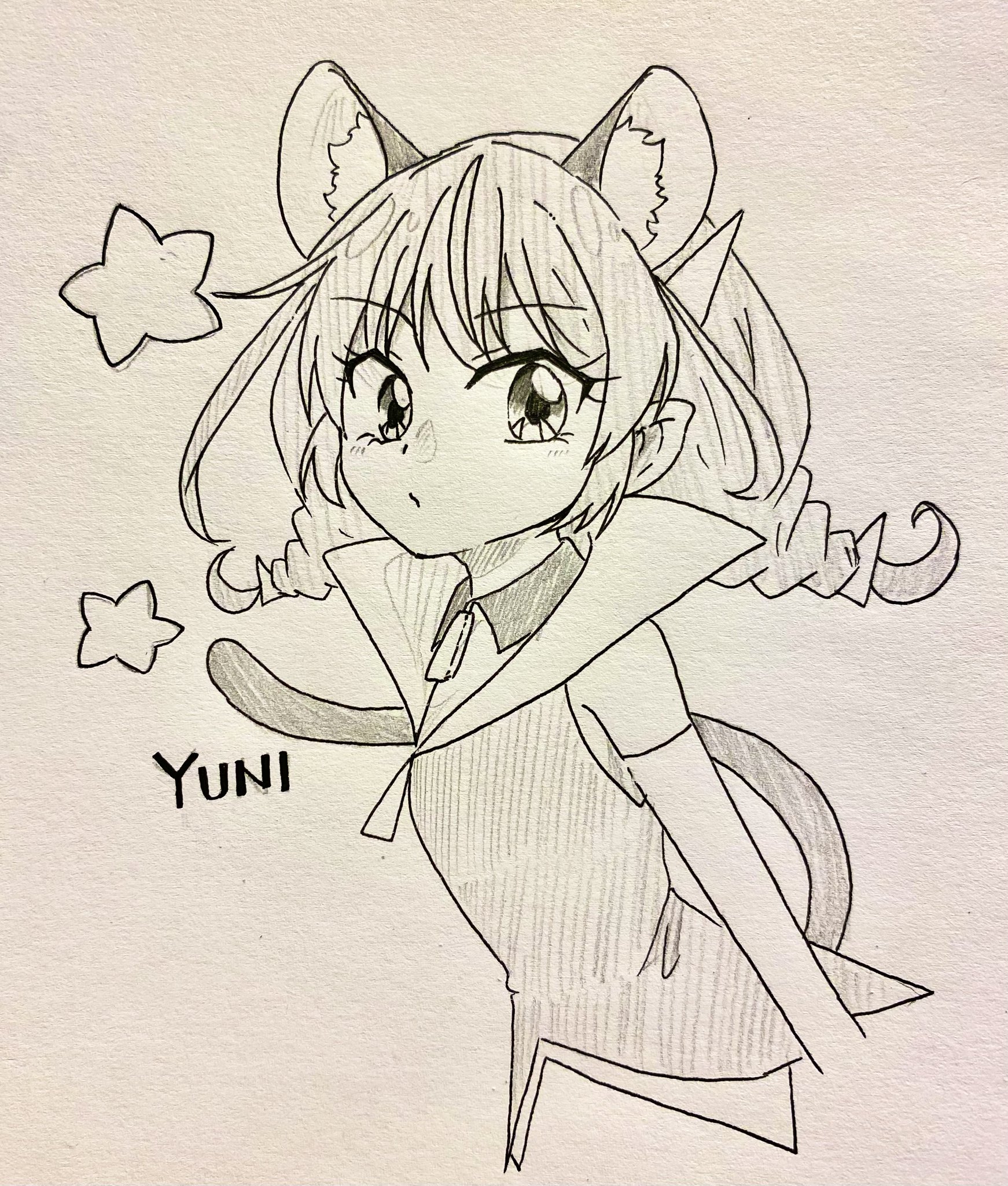 わたくしの中学生時代に描いた落書き「少年時代」 わたくしの中学生