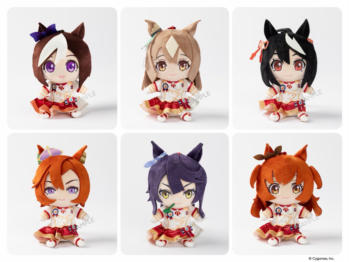 ウマ娘 6th EVENTグッズ情報 ／ 公式カラビナ付きぬいぐるみ（ニュース