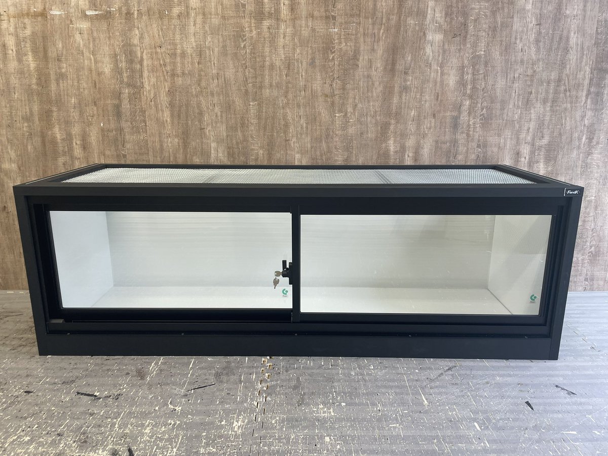 爬虫類用ケージ 120×60×60 アルミサッシ仕様 爬虫類ケージ アルミ