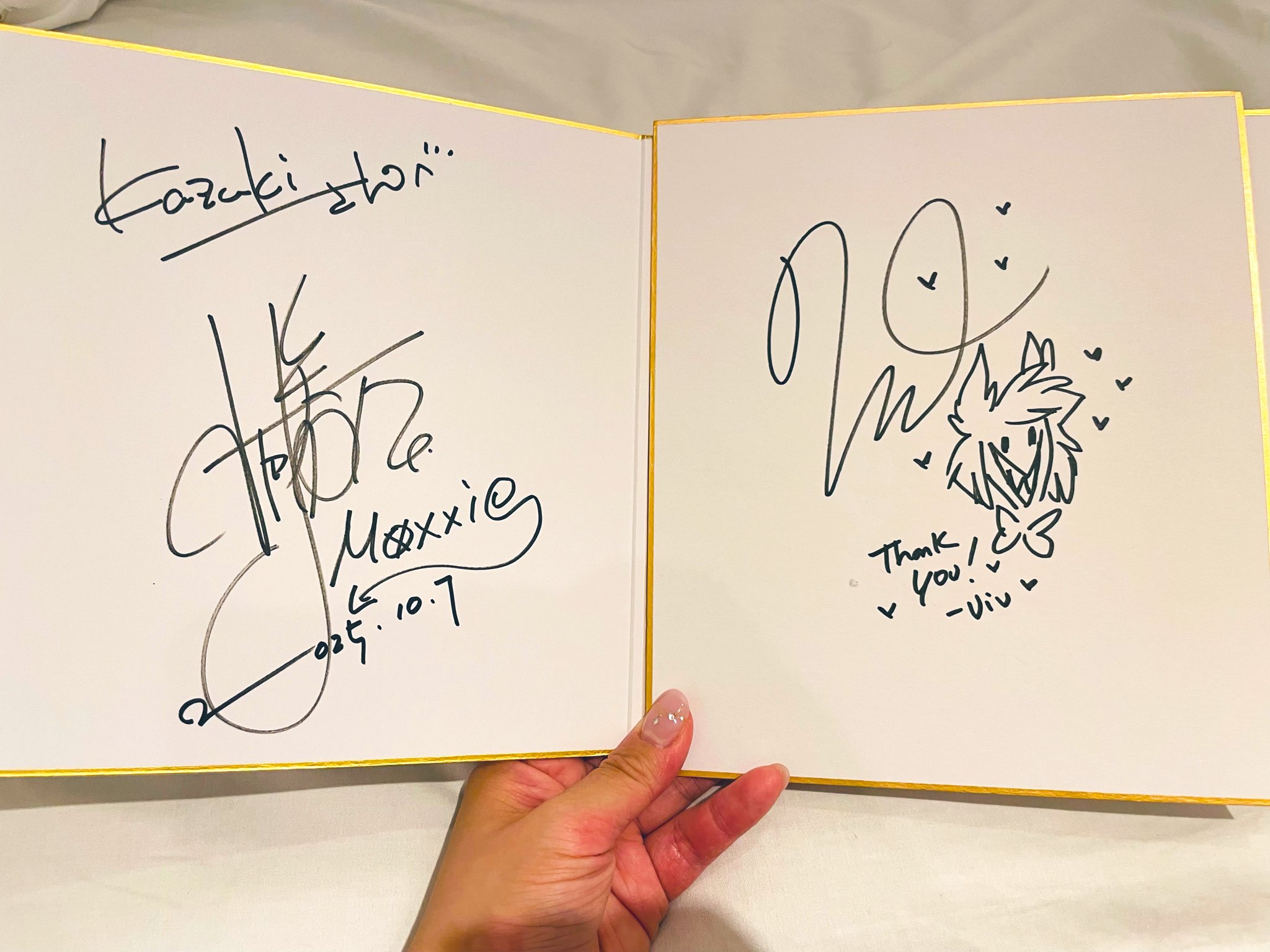 岡崎体育「直筆サイン入りチェキ」「ワニさん名刺」セット 岡崎体育