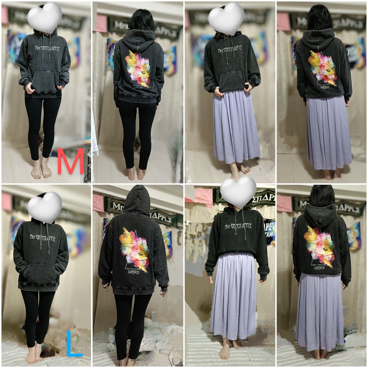 ミセスバベルの塔 フーディー M ミセスグリーンアップル バベルの