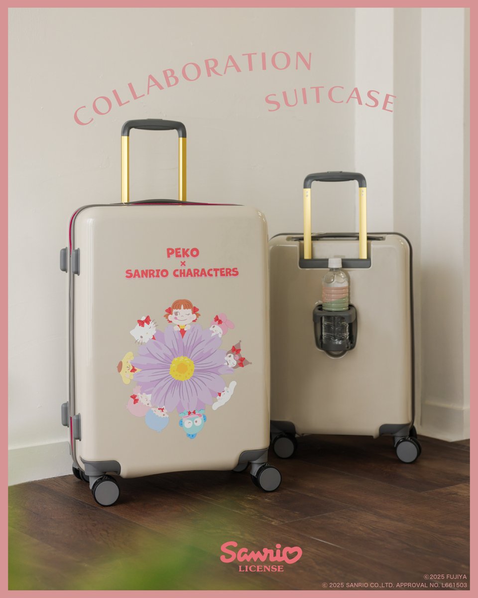 バッグのセレクトショップSAC'S BARより、ペコ×サンリオの人気