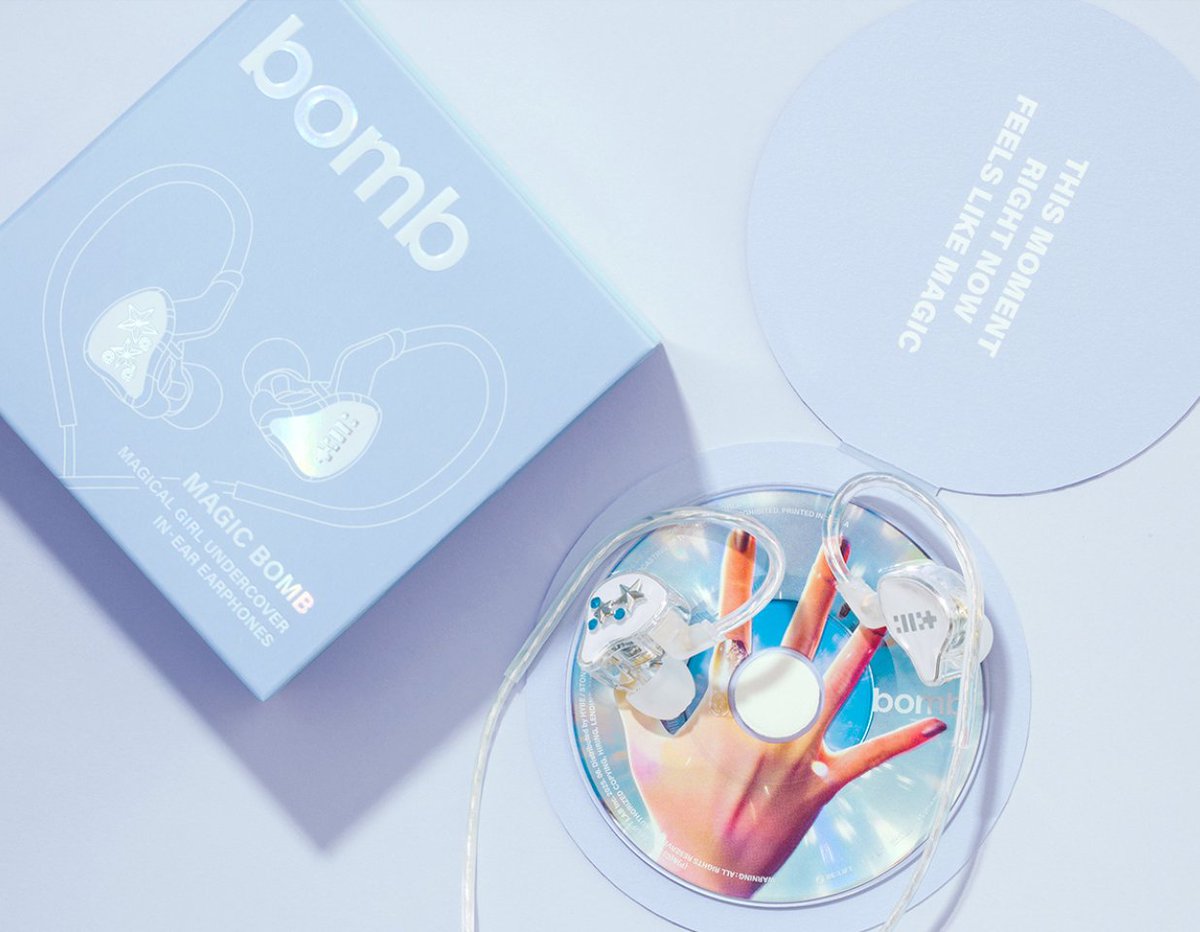 illit イヤホン bomb Amazon.co.jp: ILLIT イヤモニ風イヤホン bomb