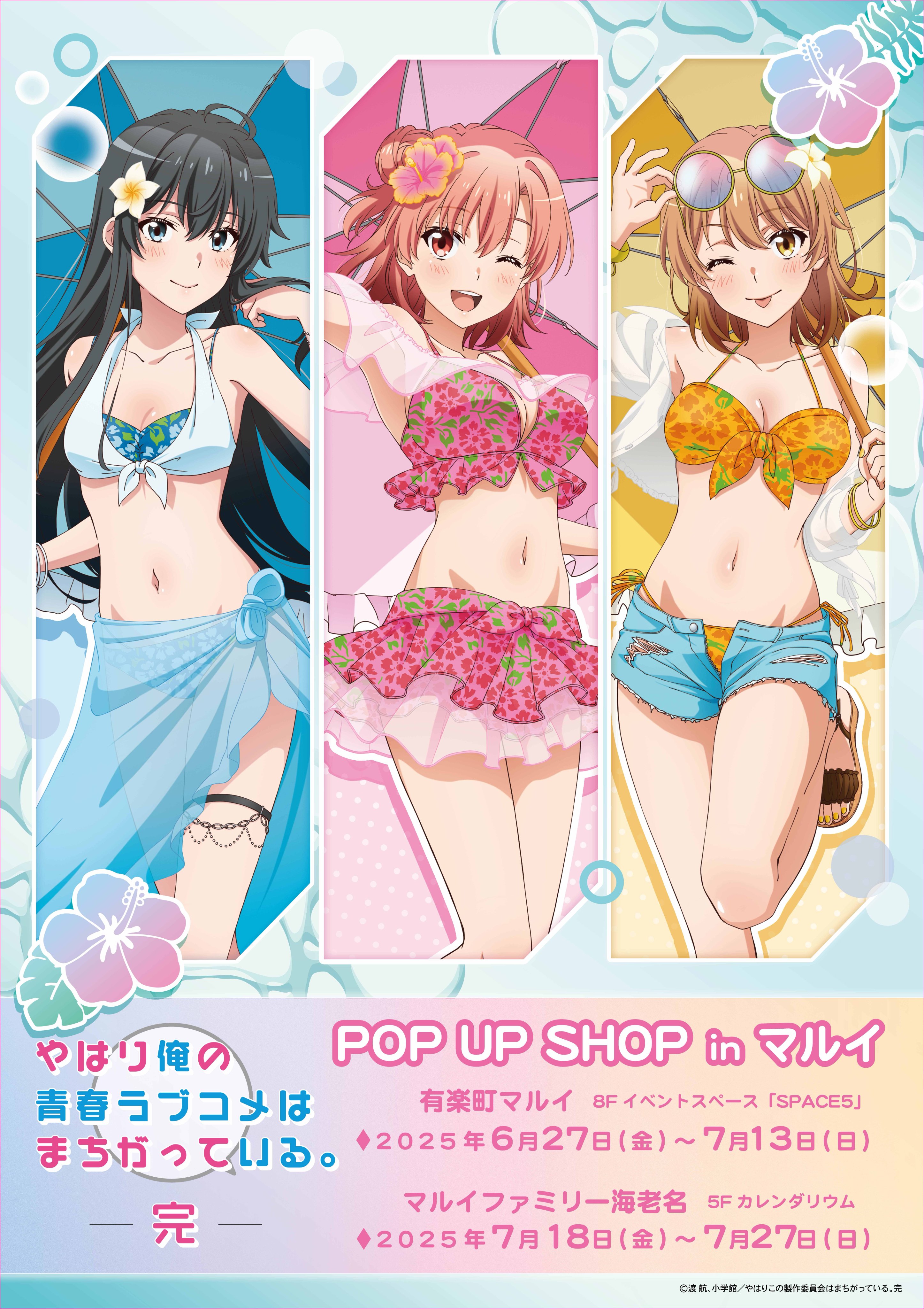 やはり俺の青春ラブコメはまちがっている。」版上サイン入り額付きアート