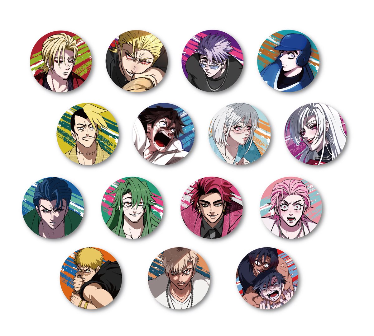 天羽組 特別任務篇グッズのお知らせ】 🌀あもうぐみ ラバーストラップ