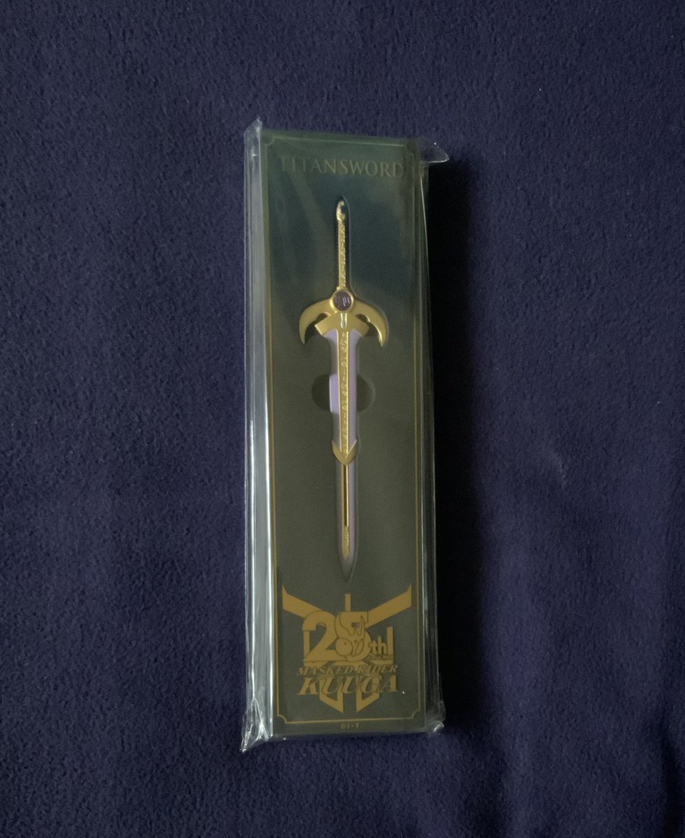仮面ライダークウガ 超クウガ展 タイタンソード ペーパーナイフ
