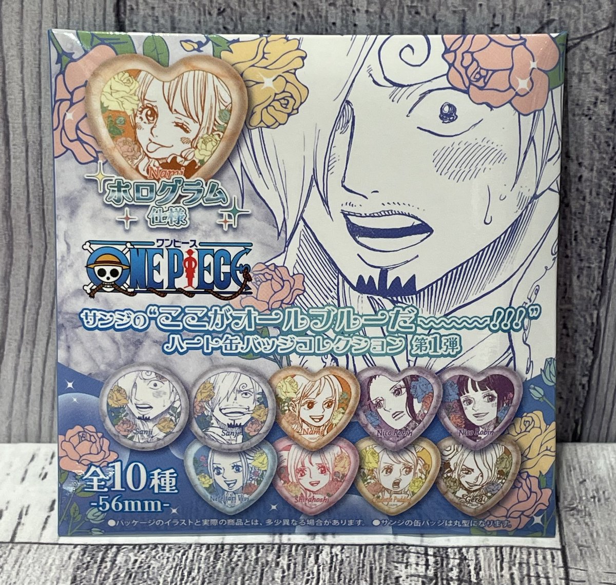 ミートザワンピース オールフェイス缶バッジ エネル ワンピース